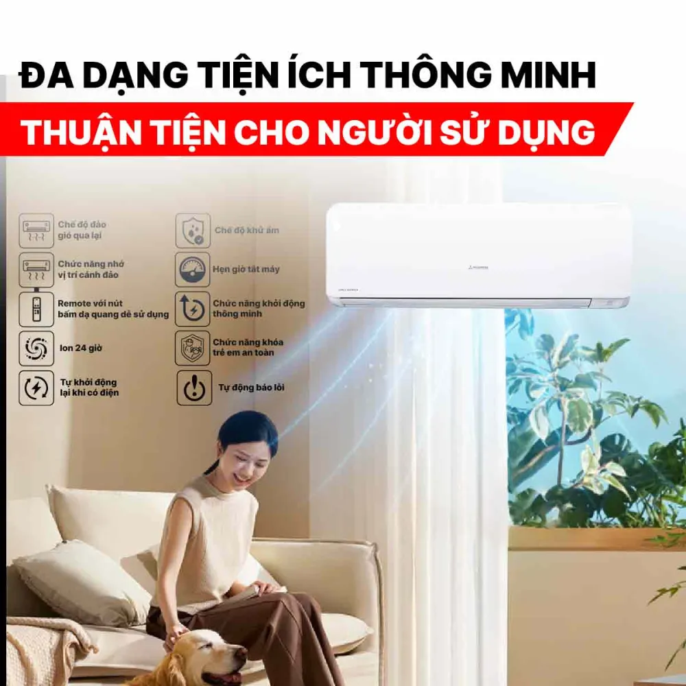 Điều hòa Mitsubishi Heavy 18000BTU SRK/SRC18YXS-W5