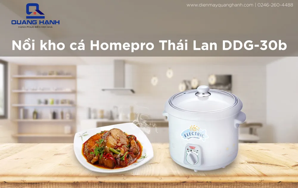 Nồi kho cá Homepro Thái Lan DDG-30b