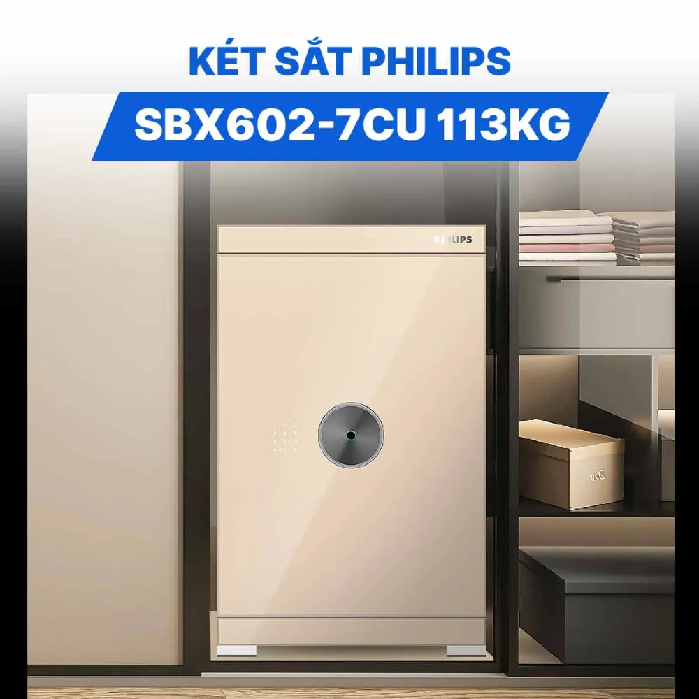 Két sắt Philips SBX602-7CU 113kg