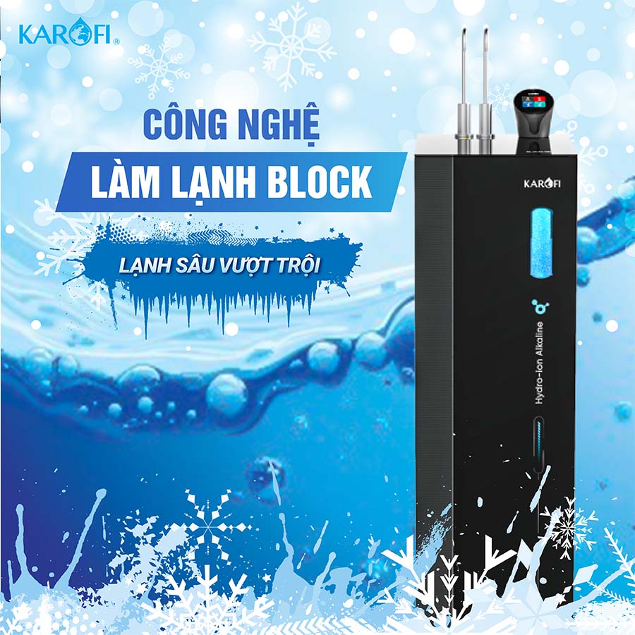 Máy lọc nước Hydro-ion kiềm Karofi KAE-S86