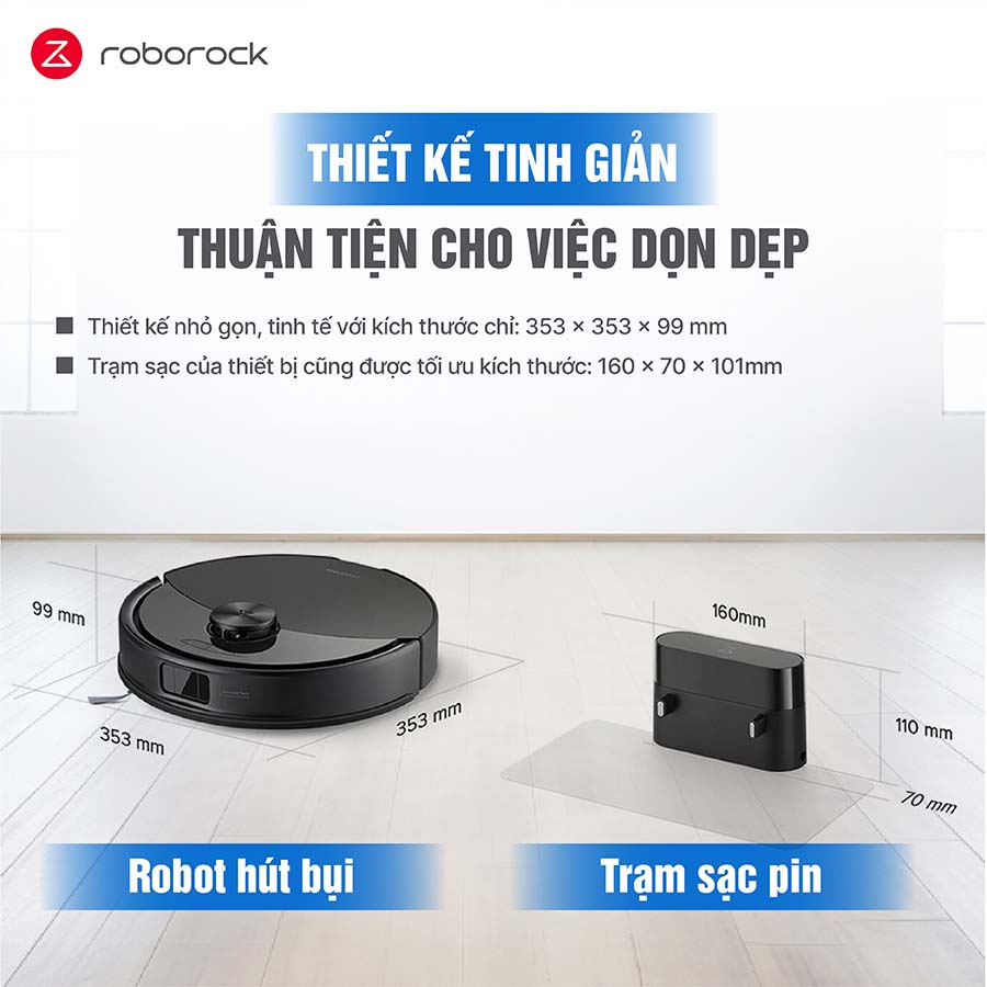 Robot hút bụi lau nhà Roborock Q10PF