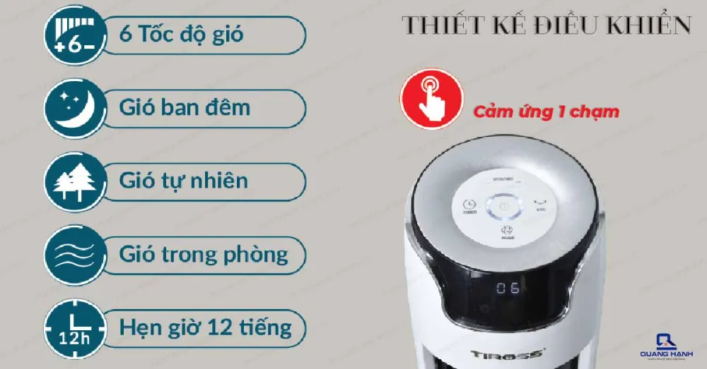 Quạt tháp Tiross TS9181