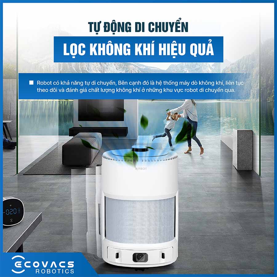 Robot lọc không khí Ecovacs Airbot Andy Pro