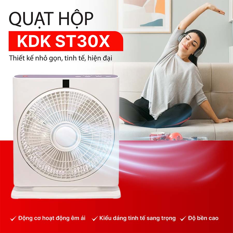 Quạt hộp KDK ST30X