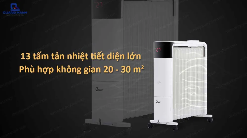 FujiE OFR7813 phù hợp với không gian phòng 20-30m2