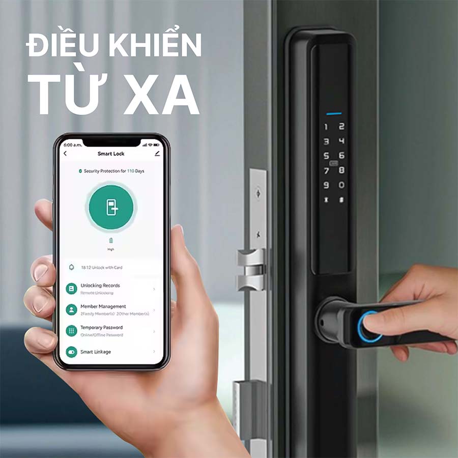 Khoá điện tử Hyundai cửa nhôm HY-SLS003