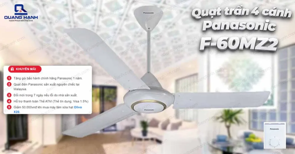Quạt trần PANASONIC F-60MZ2