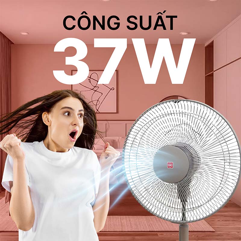 Quạt lửng KDK N30NH màu nâu đồng