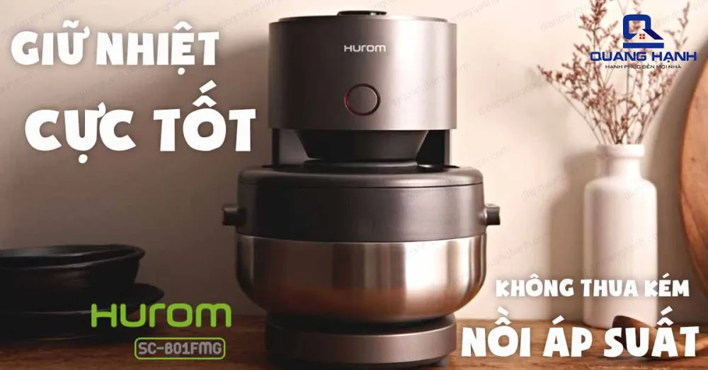 Nồi hấp đa năng Hurom Super Steam Pot SC-B01FMG
