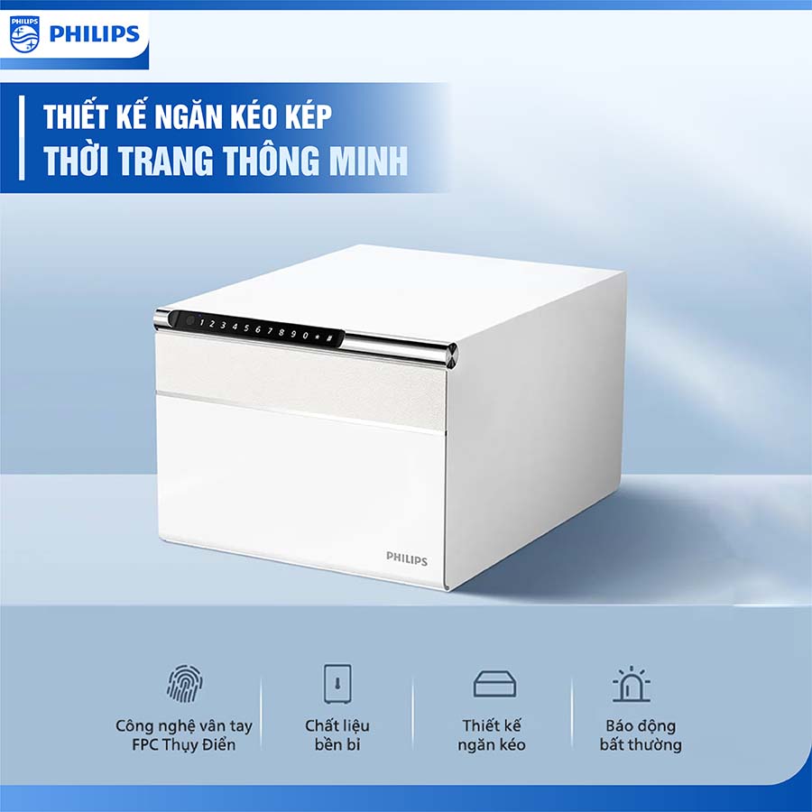 Két sắt Mini Philips SBX102 15.4kg