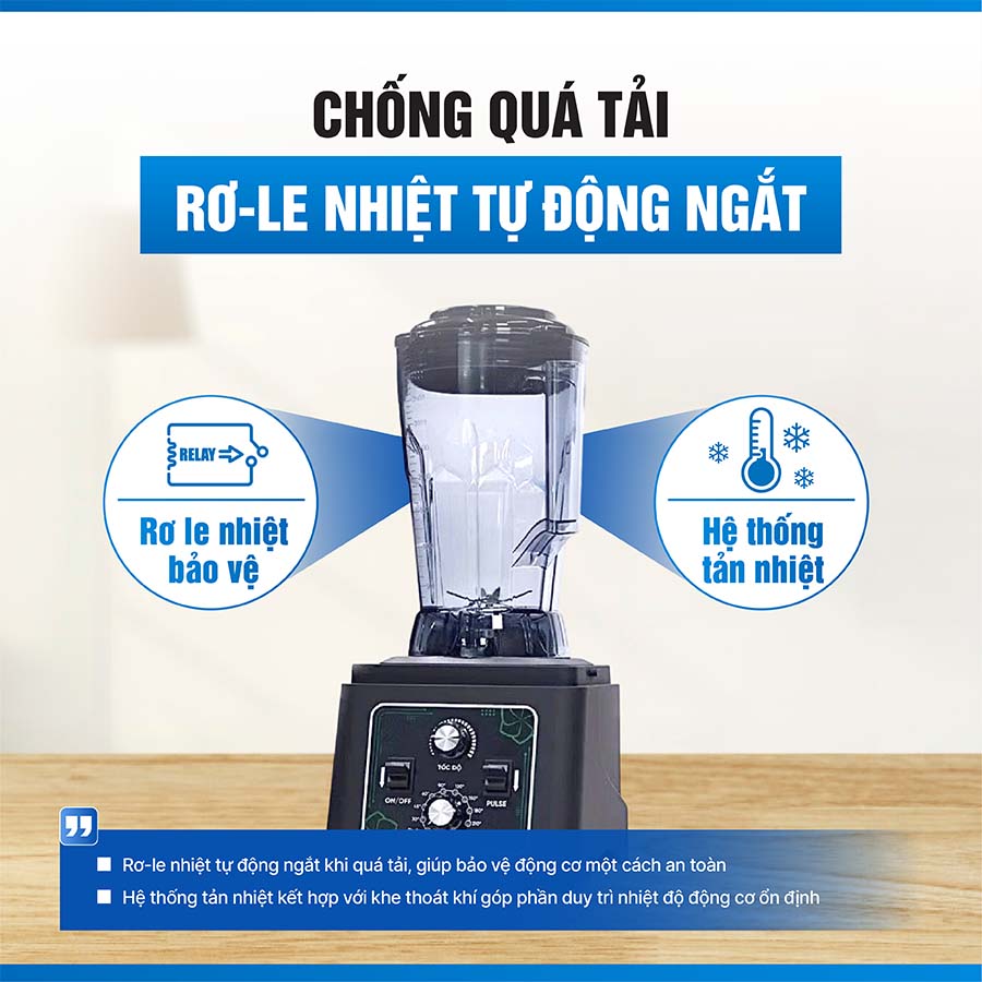 Máy xay công nghiệp Promix PM-945B model mới nhất 2025
