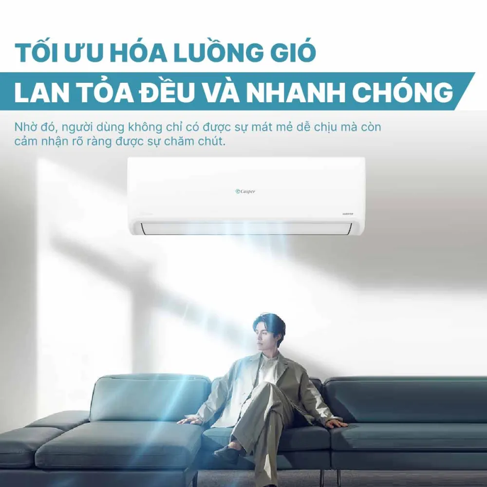 Điều hòa 1 chiều Inverter 2 HP Casper TC-18IS36