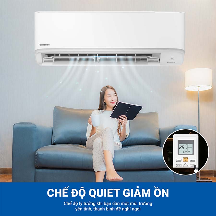 Điều hòa Panasonic CU/CS-N9AKH-8 hoạt động siêu êm