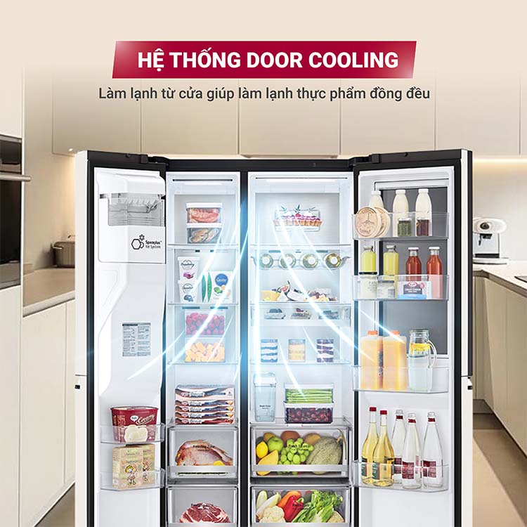 Tủ lạnh LG Inverter 635 lít GR-X257BG