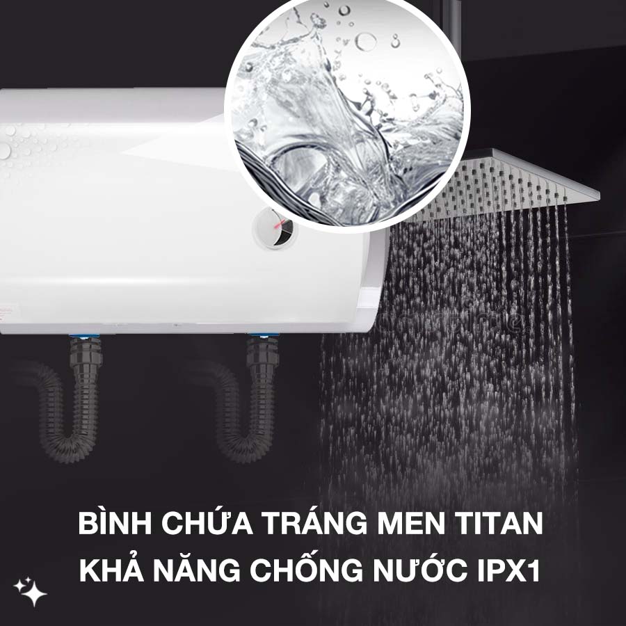 Lòng bình được tráng men Titan siêu bền