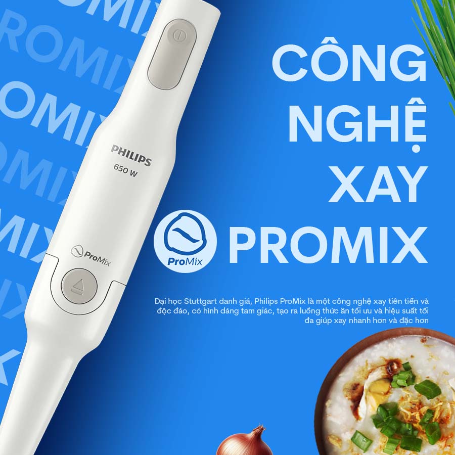 Máy xay sinh tố cầm tay Philips HR2531