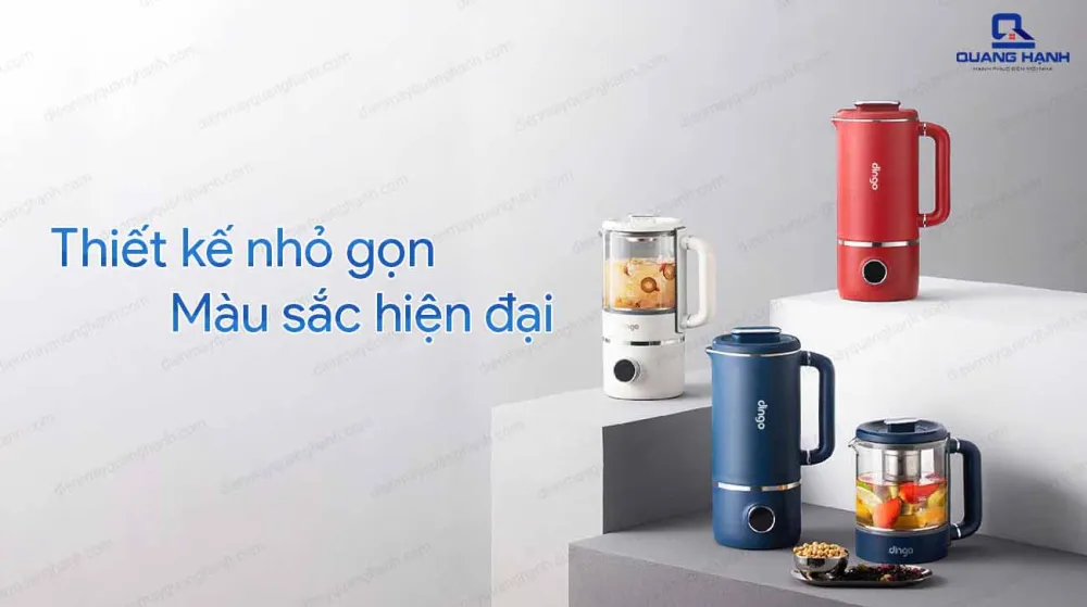 Màu sắc hiện đại, thiết kế nhỏ gọn