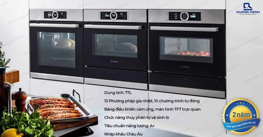 Lò nướng Bosch HBG655BS1M
