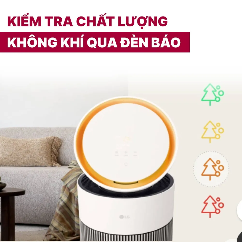 Máy lọc không khí LG PuriCare Aero Booster AS55GGSY0