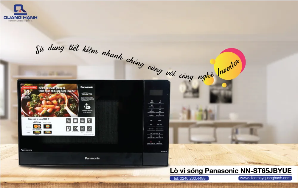 Lò vi sóng Panasonic NN-ST65JBYUE