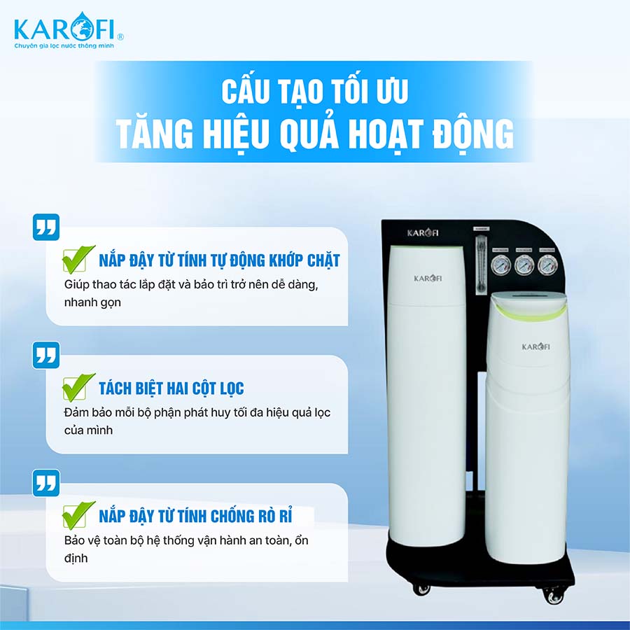 Lọc tổng trung tâm cao cấp Karofi KTF-888
