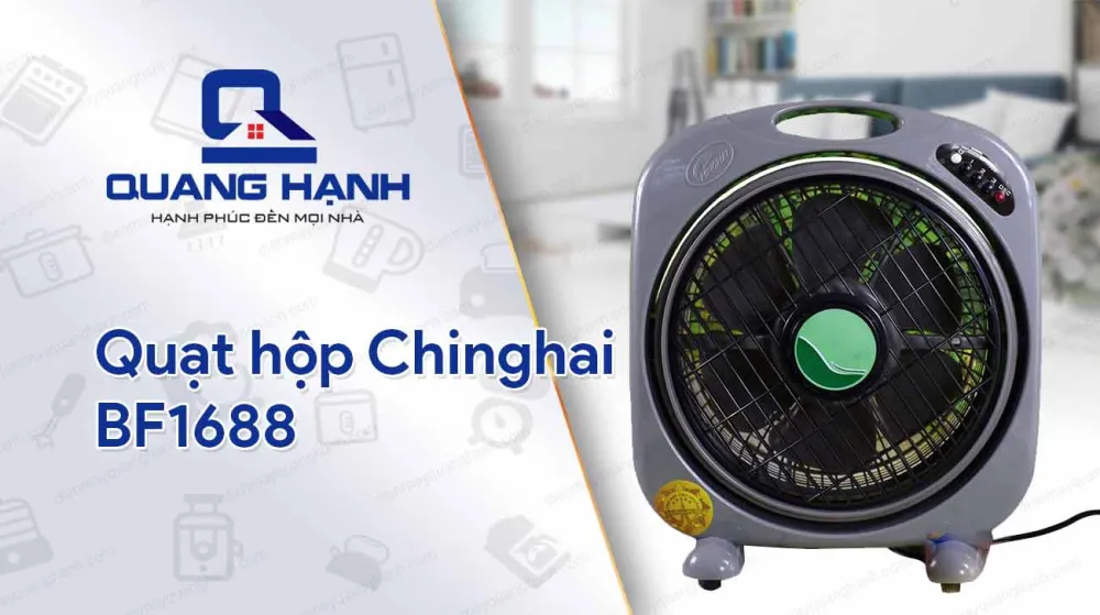Quạt hộp Chinghai cỡ bé BF1688