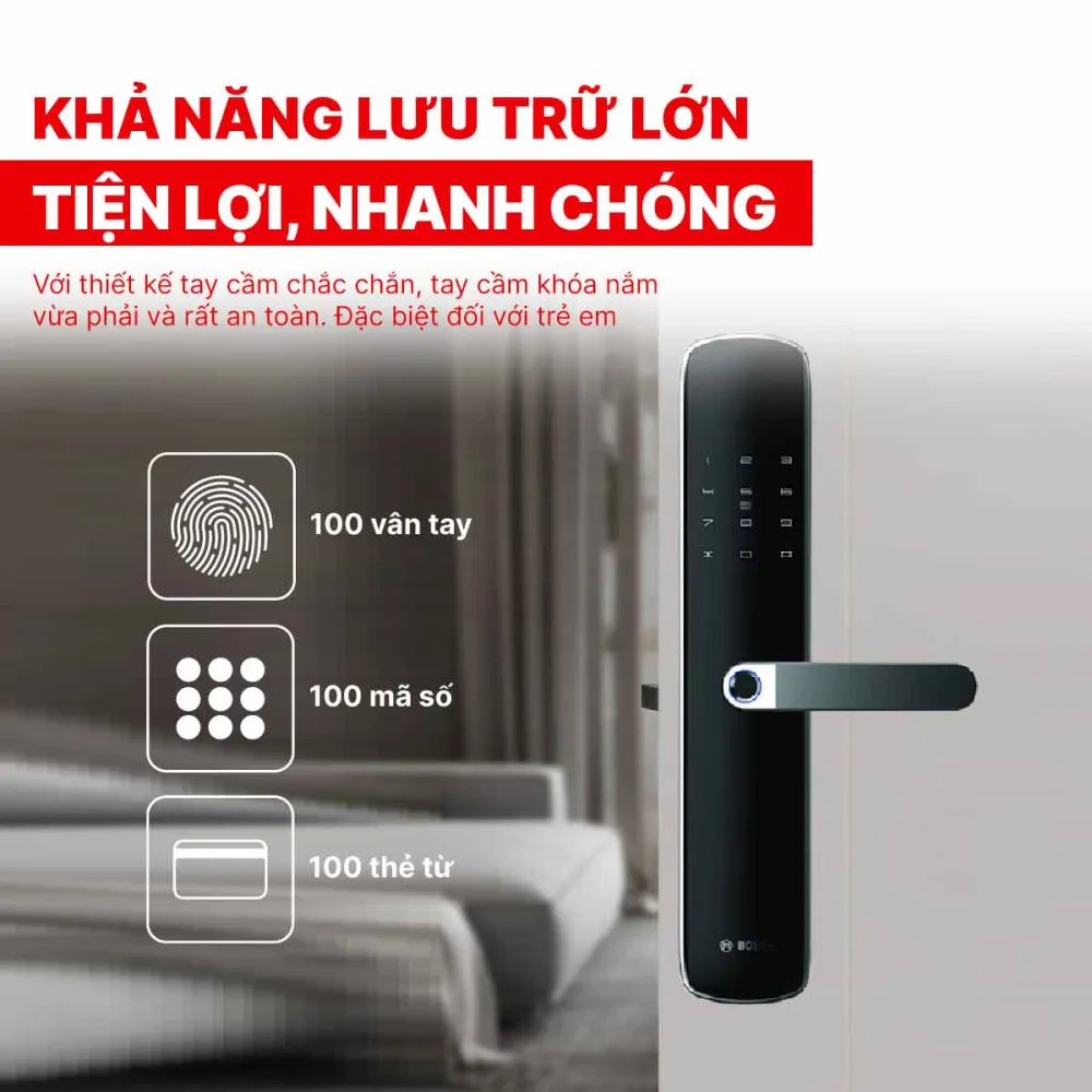 Khóa điện tử Bosch ID60 (App)