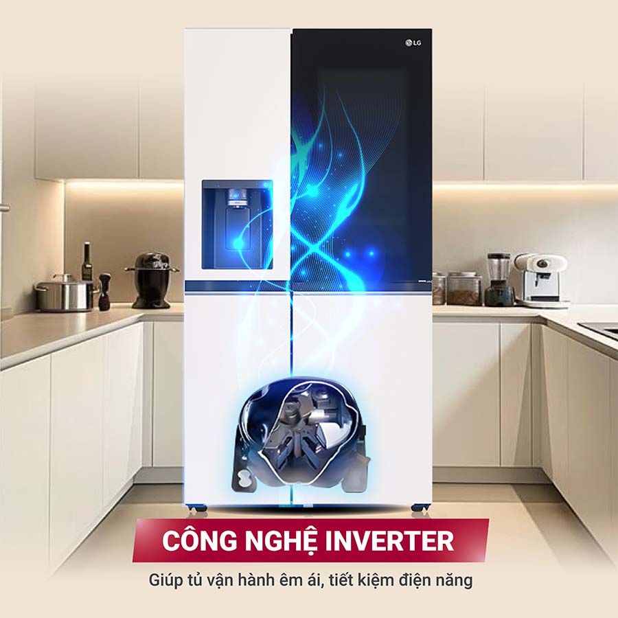 Tủ lạnh LG Inverter 635 lít GR-X257BG