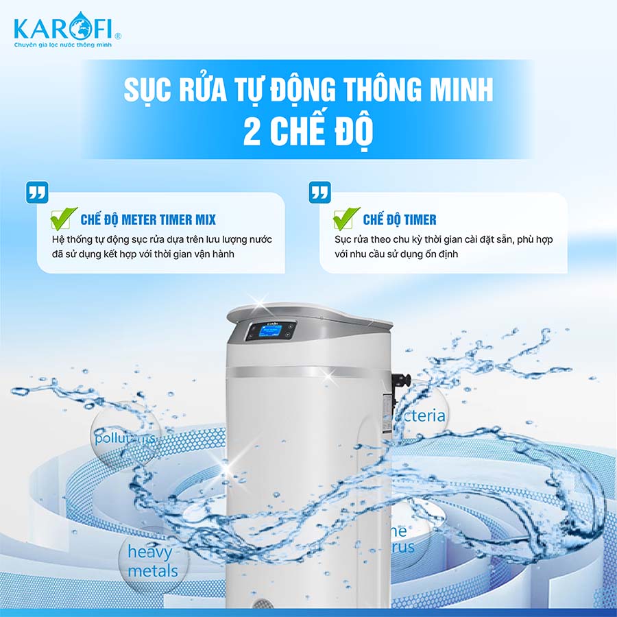 Lọc tổng trung tâm cao cấp Karofi KTF-P02