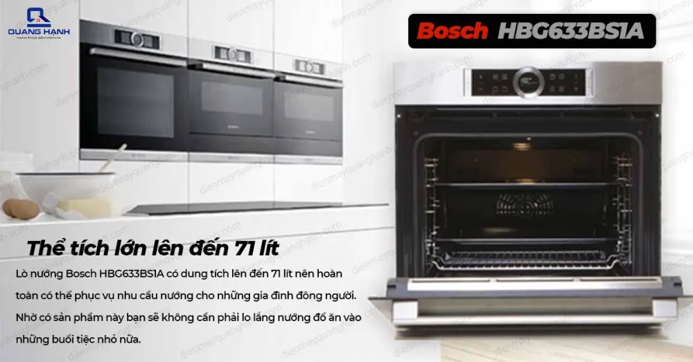 Lò Nướng Bosch HBG633BS1A