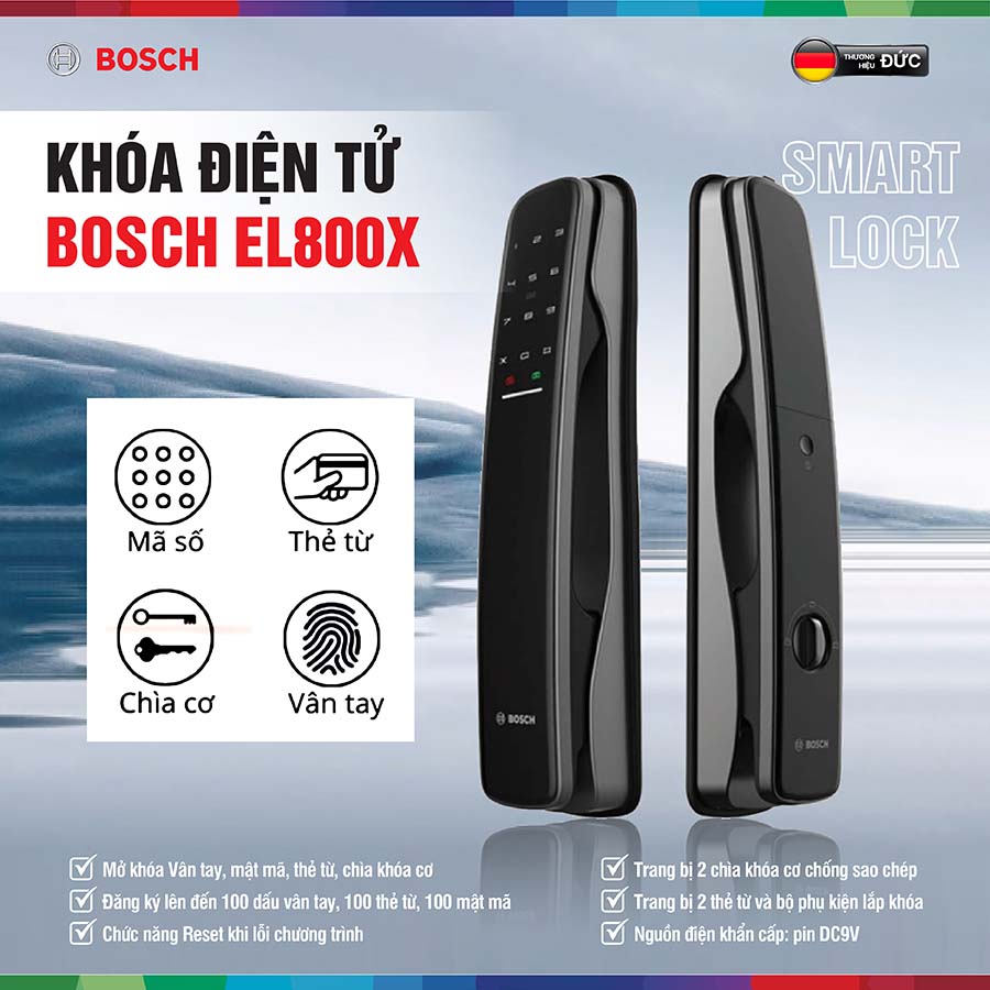 Khóa điện tử Bosch EL800X