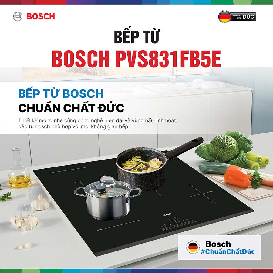Bếp từ Bosch PVS831FB5E