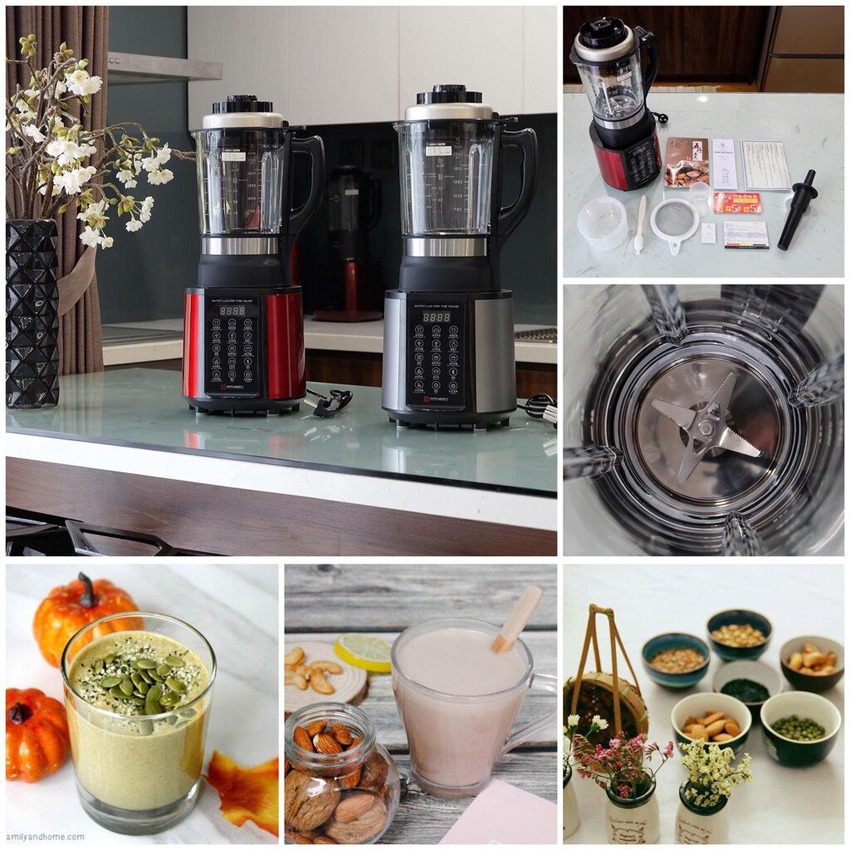 Các chức năng máy làm sữa hạt đa năng Ranbem 769S