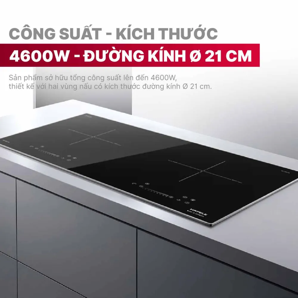 Bếp từ đôi Hafele HC-I7325B 533.09.979