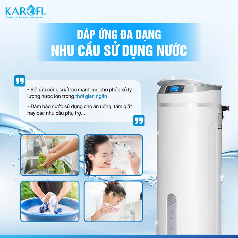 Lọc tổng trung tâm cao cấp Karofi KTF-P02