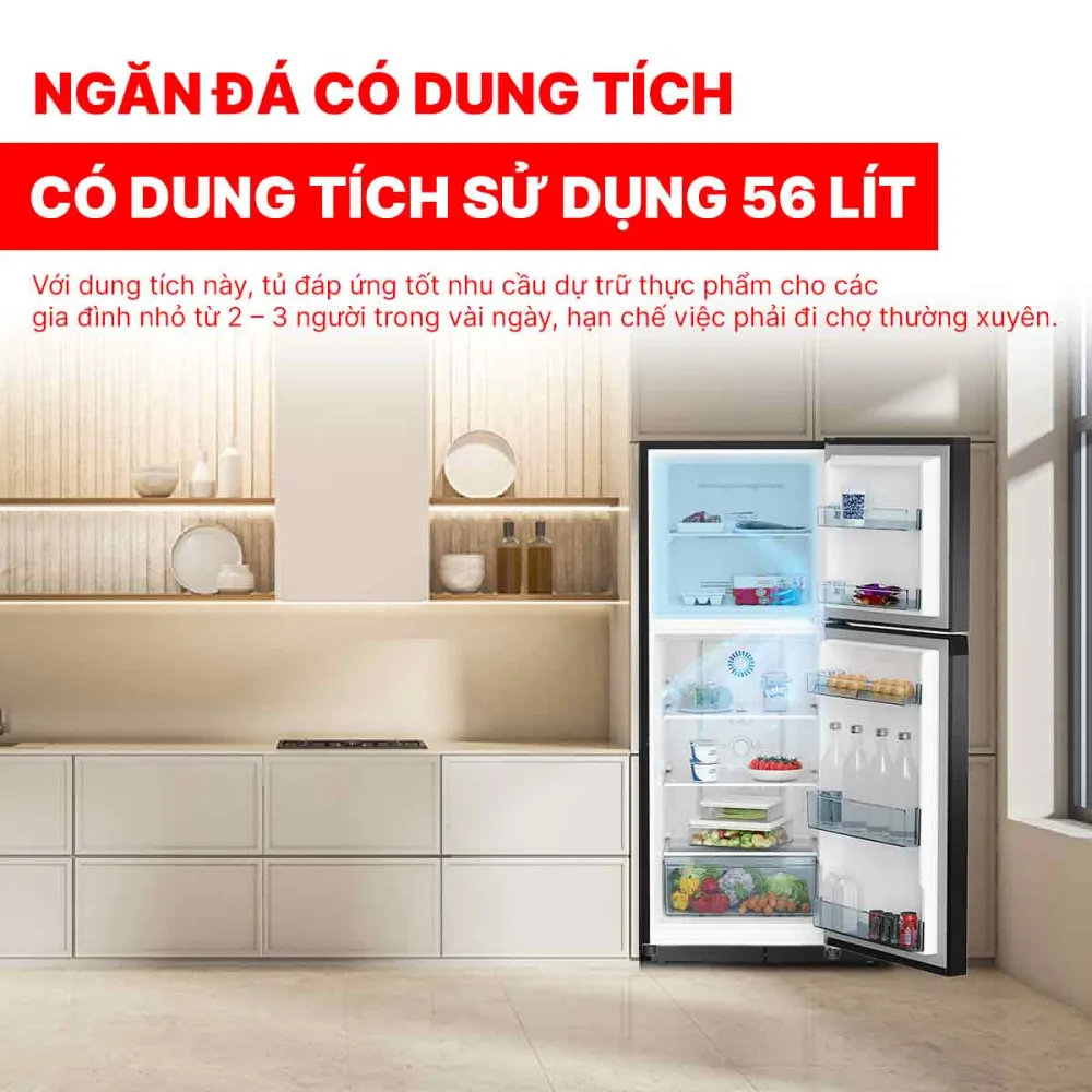 Tủ lạnh Hitachi Inverter 240 lít HRTN5255MFUVN