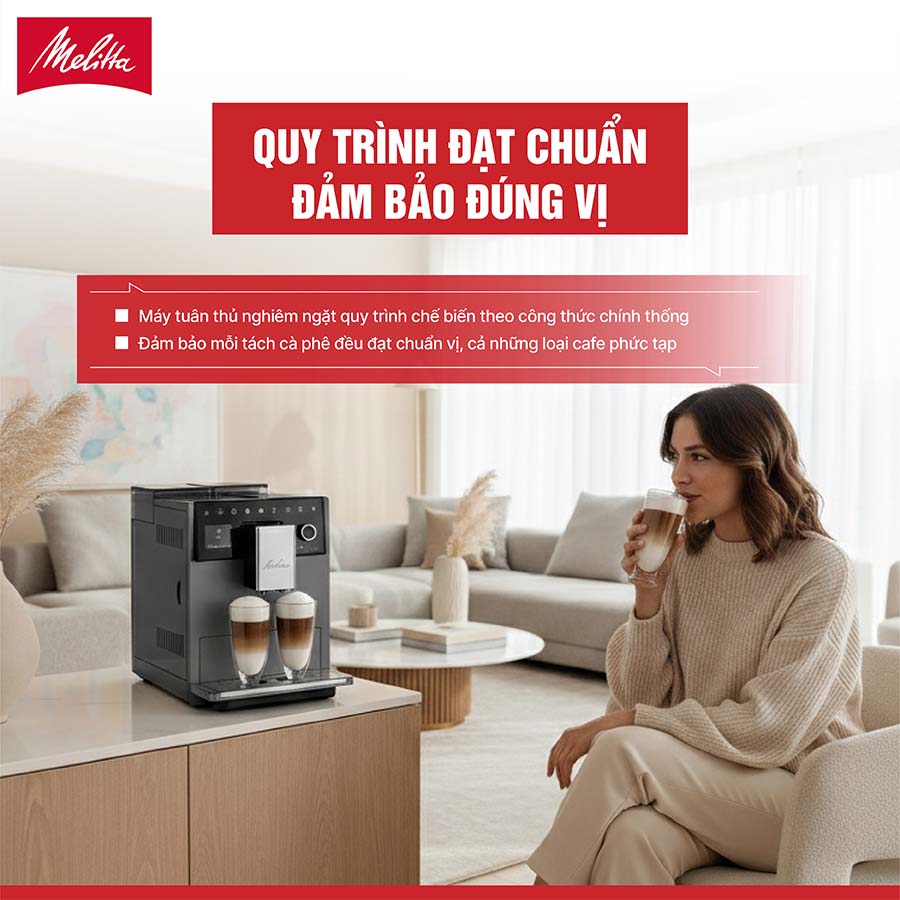 Máy pha cà phê Melitta Caffeo CI Touch Plus