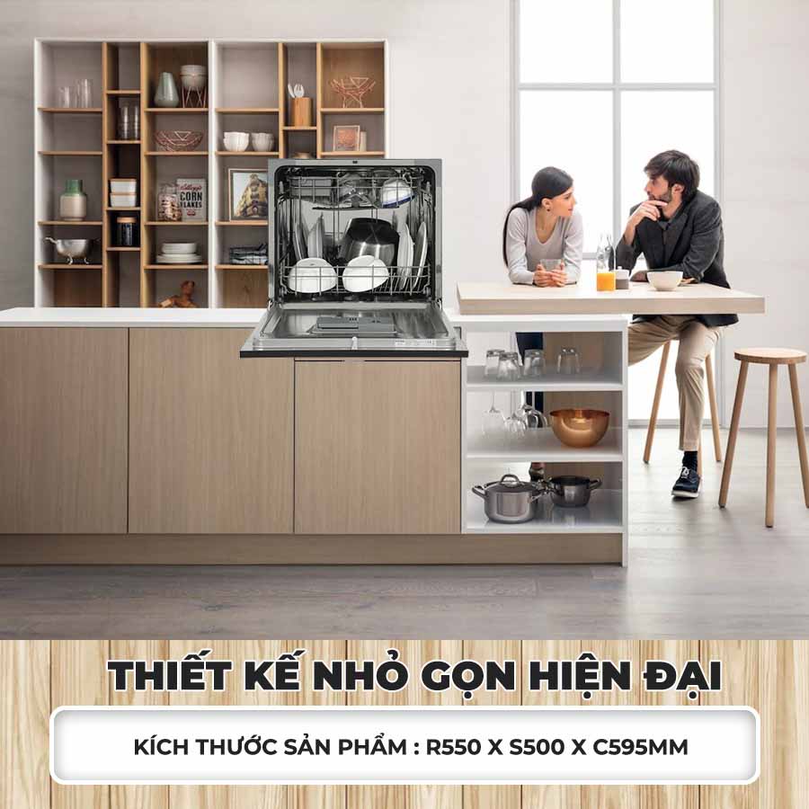 máy rửa chén HDW-T5531B Hafele 538.21.350