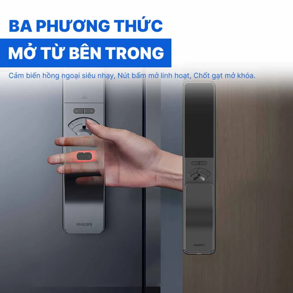 Khóa cửa thông minh Philips DDL801-5HBS