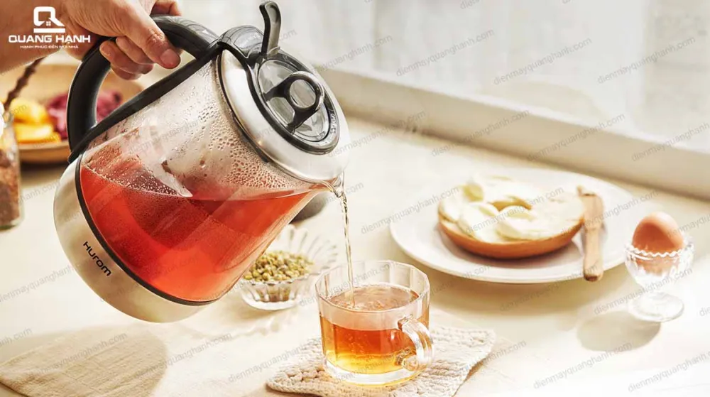 Máy pha trà Hurom Tea Master TM-P02FSS chính hãng