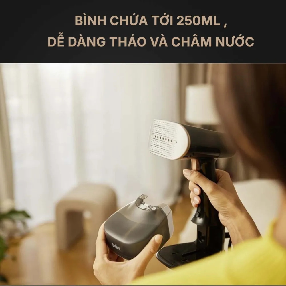 Bàn ủi hơi nước Braun GS7077BK