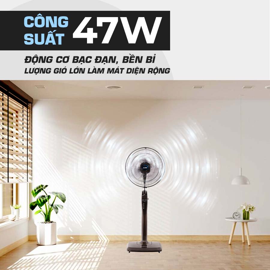 QUẠT ĐỨNG MITSUBISHI LV16-RB CHÍNH HÃNG