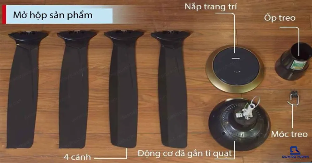 Quạt trần Panasonic F-56XPG 4 cánh