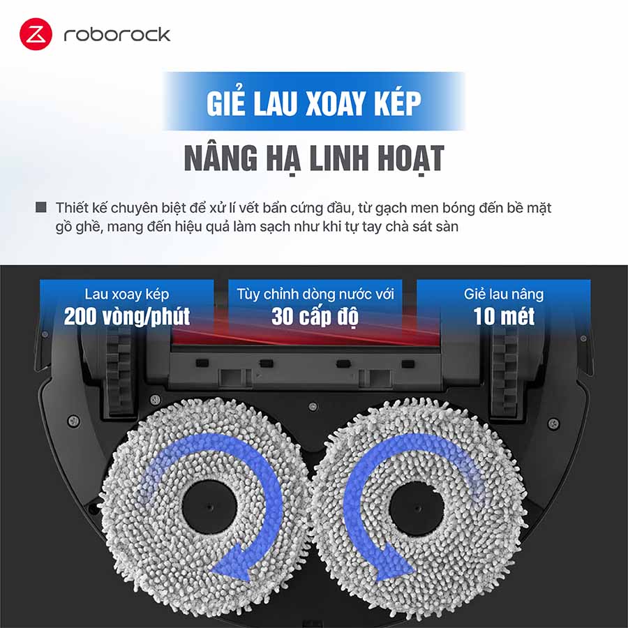 Robot hút bụi lau nhà Roborock QR 798