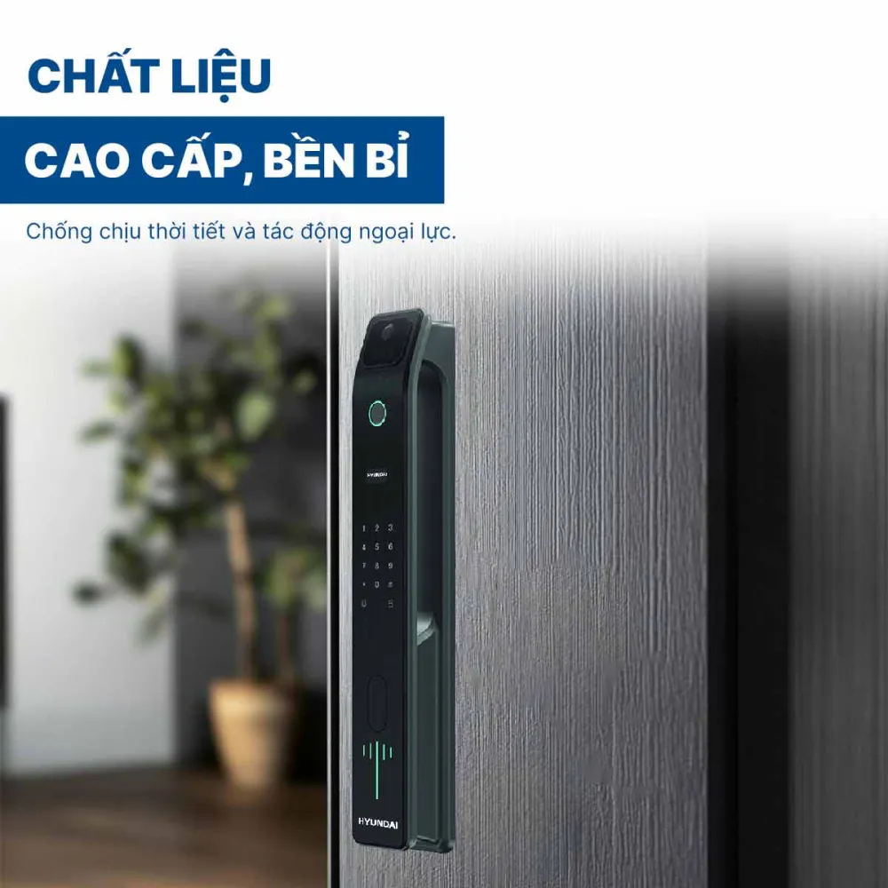 Khoá điện tử Hyundai cửa gỗ HY-SLA808F