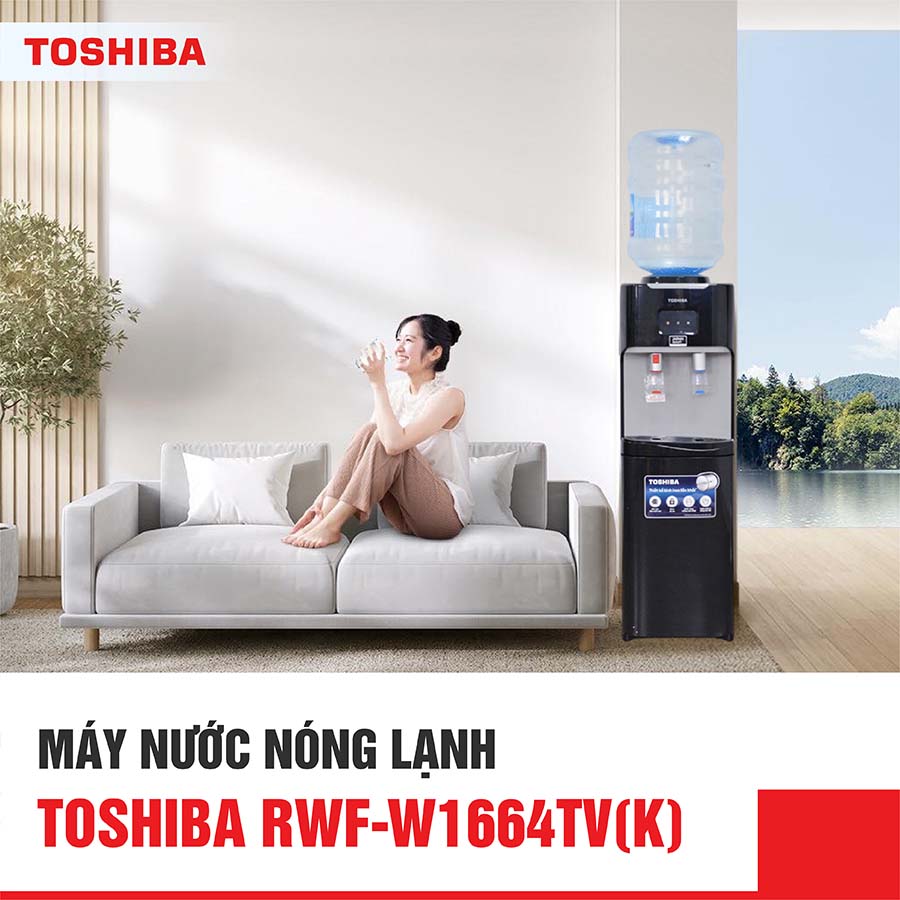 Máy nước nóng lạnh Toshiba RWF-W1664TV(K)