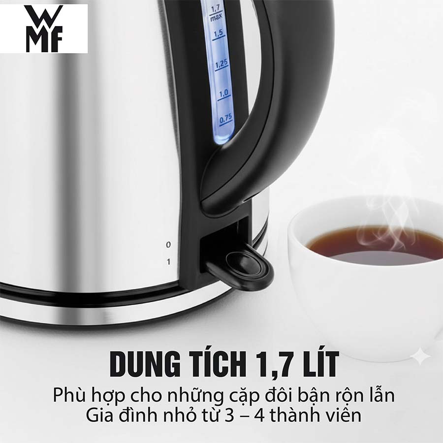 Ấm siêu tốc WMF Stelio 0413020012
