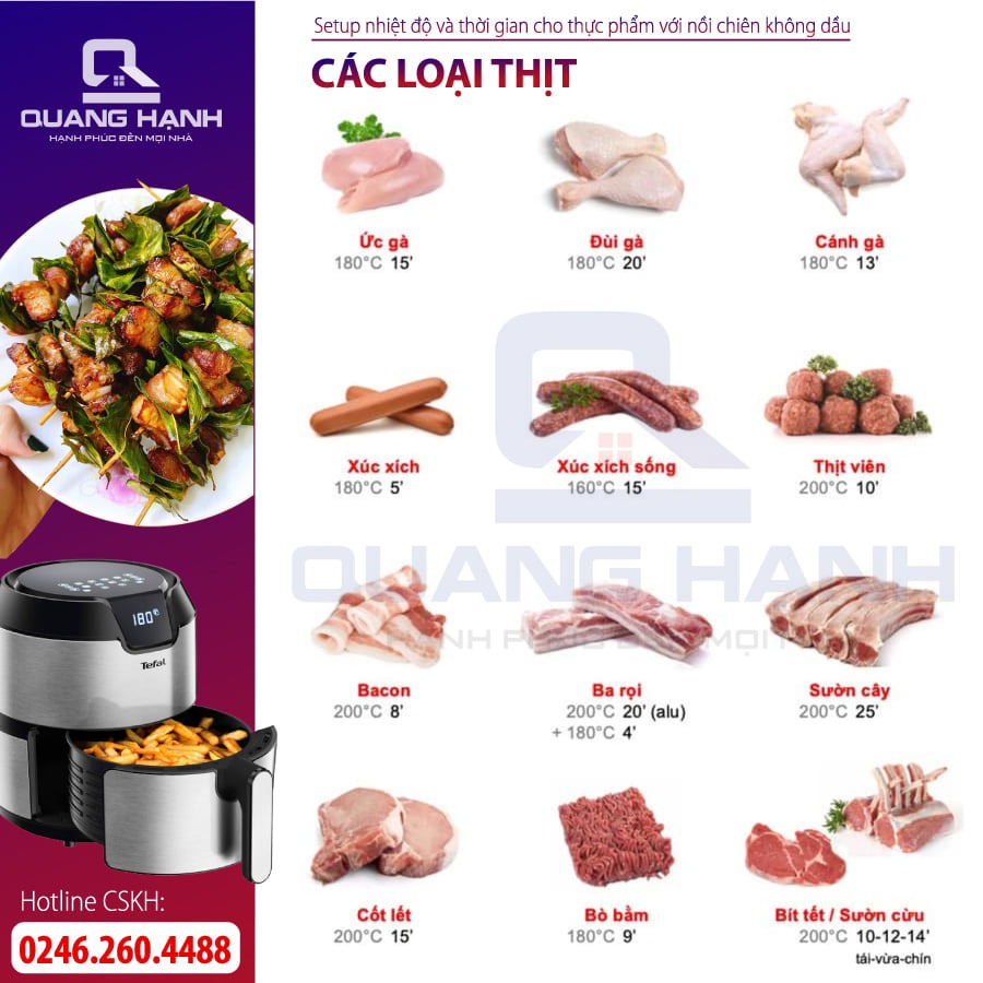 Nồi chiên không dầu Tefal EY701D