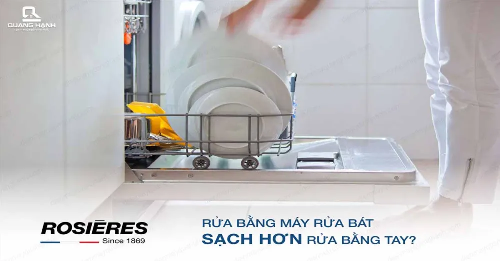 Máy rửa bát Rosieres RF3E7DX-04
