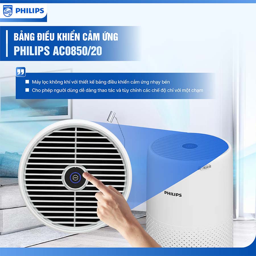 Máy lọc không khí Philips AC0850/20 20W
